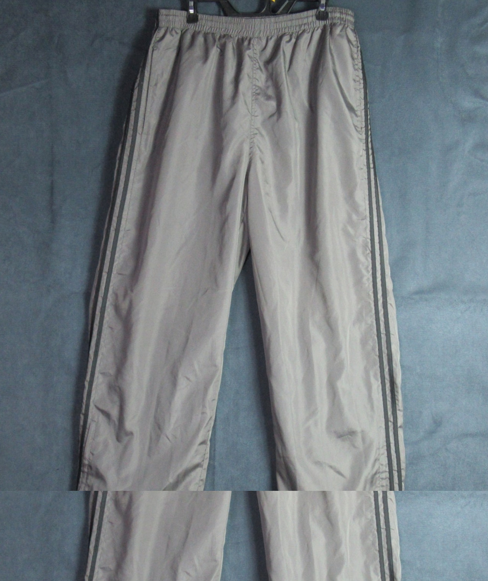 Vintage Y2K Utobia Track Pants Mens XXL Gray Athletic Streetwear Lightweight
